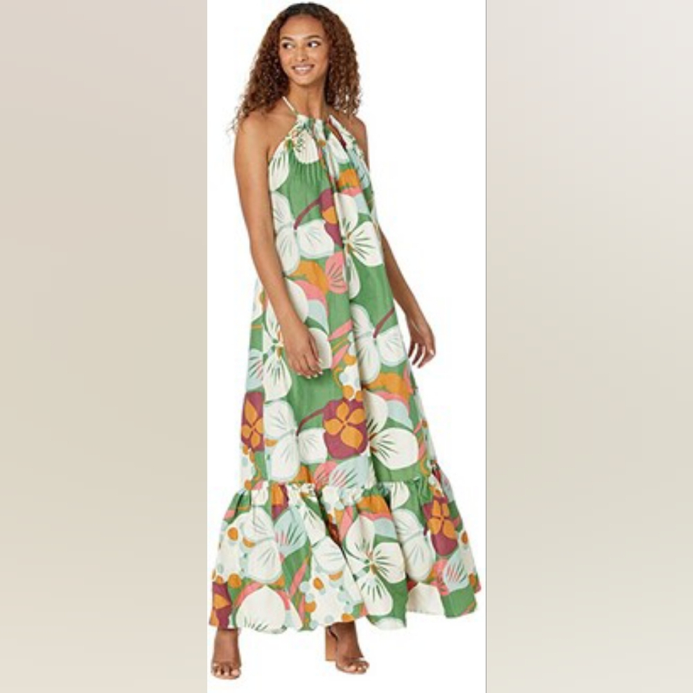 Ted Baker London Dulina Printed Maxi Dress - Picture 1 of 6